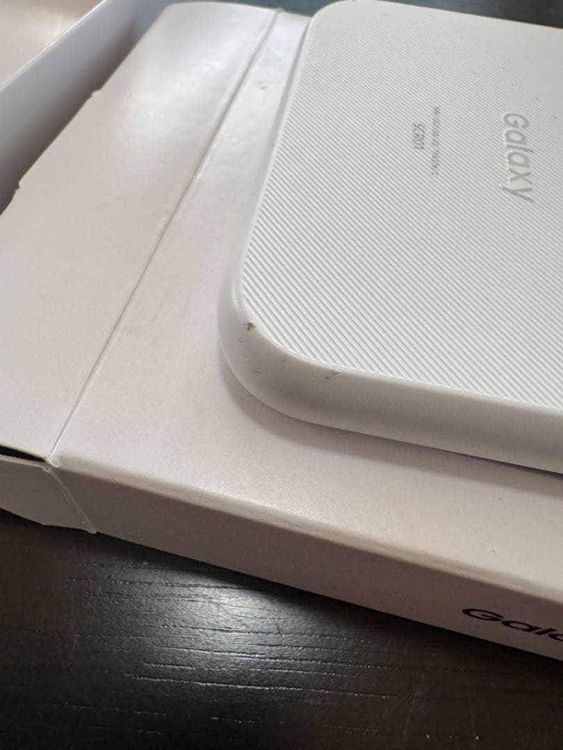 Galaxy 5G Mobile Wi-Fi ホワイト SCR01