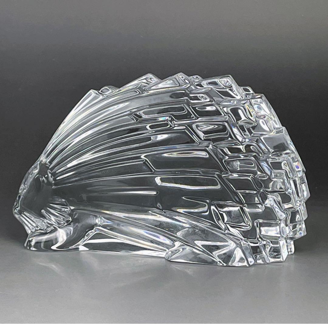 【美品・希少】Baccarat バカラ ハリネズミ 針鼠 ぺーパーウェイト 置物