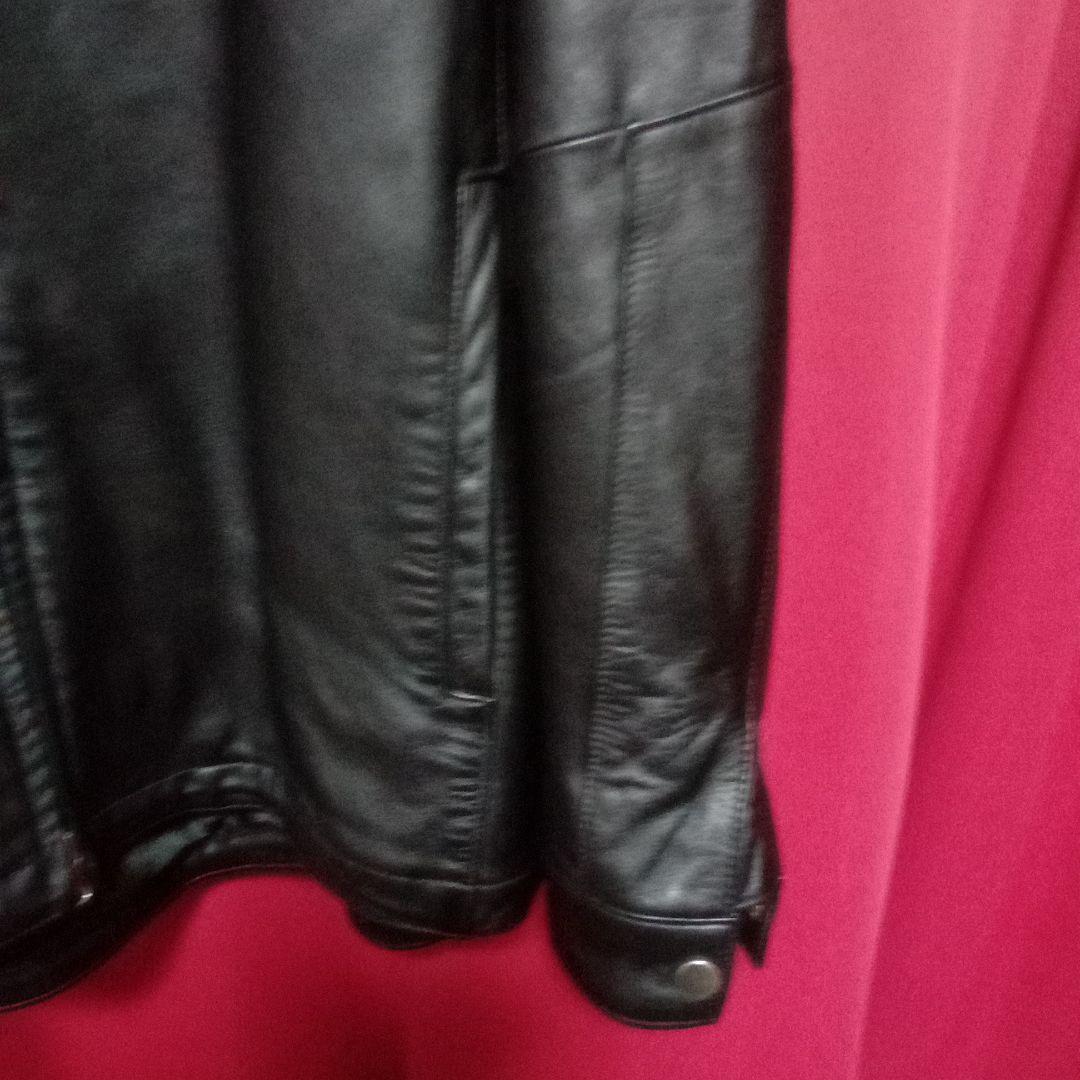 VOGUISH/レザーシングルライダースジャケット/希少サイズXL/中古