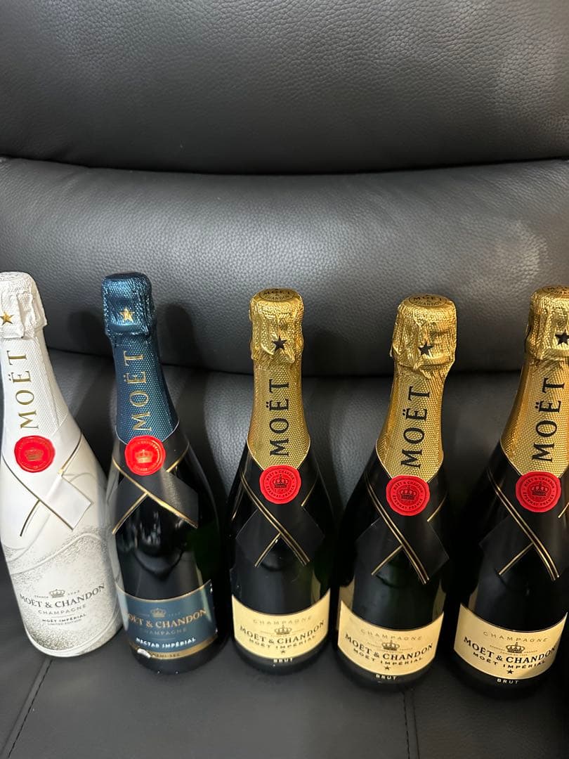 Moët & Chandon シャンパン 5本セット