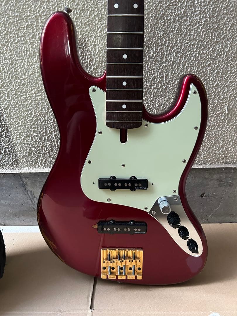 MOMOSE ジャズベース　4弦　20フレット　ギグバッグ付き　アクティブタイプ