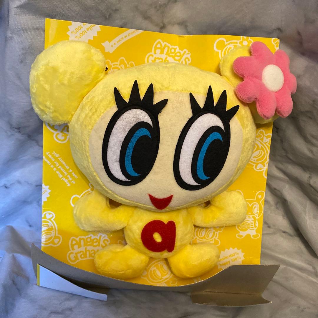 《エンジェルブルー》ハナちゃん ぬいぐるみ 当時物 レア 平成