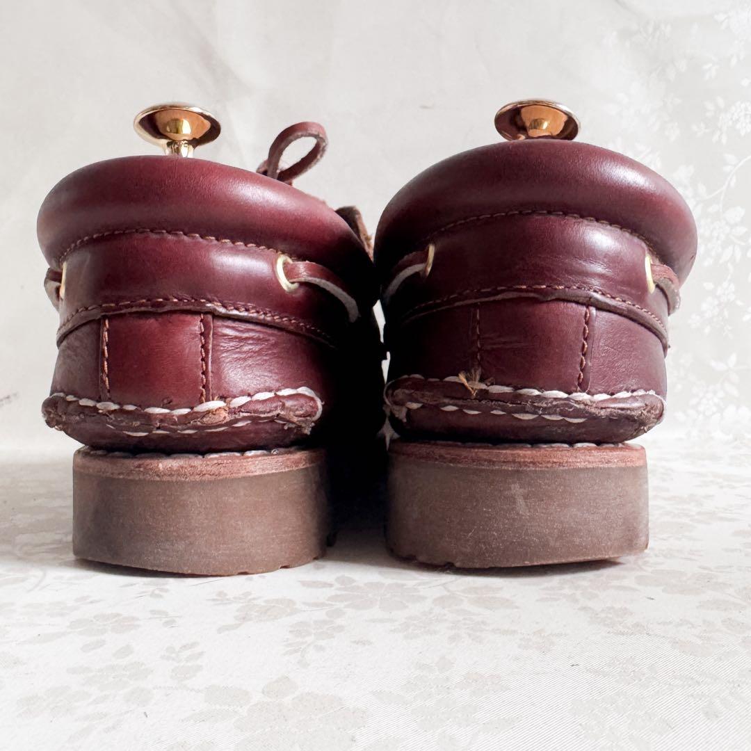 ✨定番✨ティンバーランド デッキシューズ 3eye クラシック バーガンディ