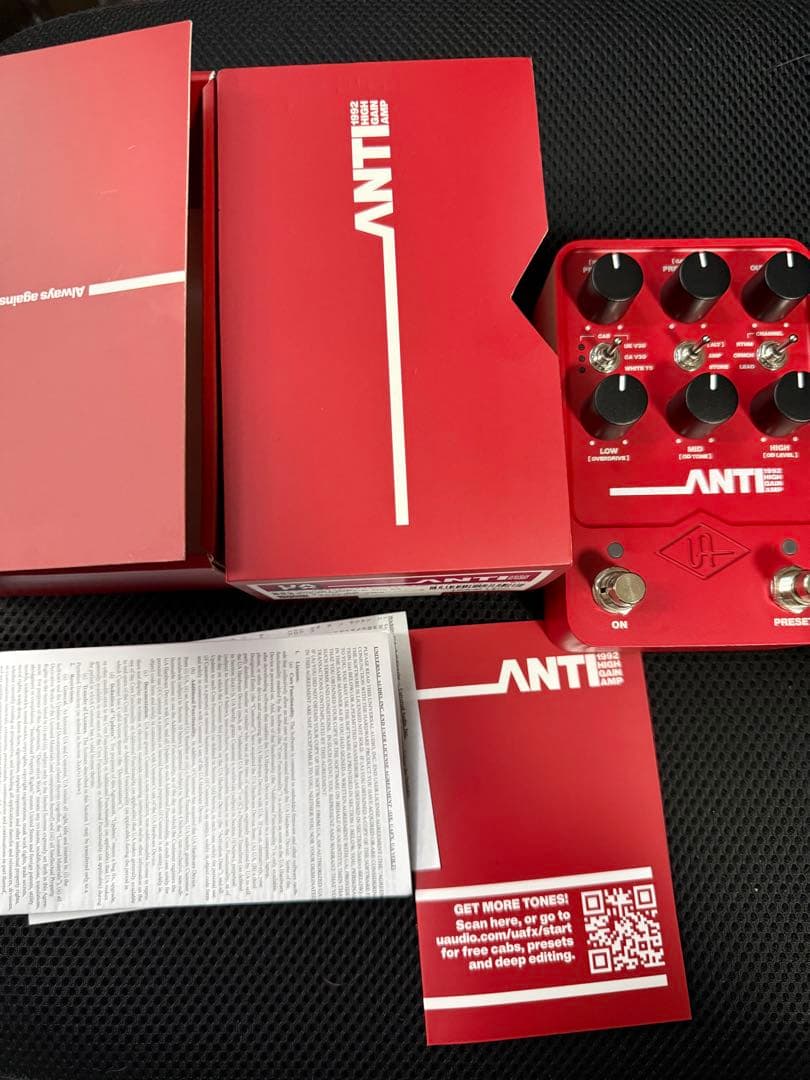 ギター UAFX ANTI High Gain Amp UNIVERSAL AUDIO