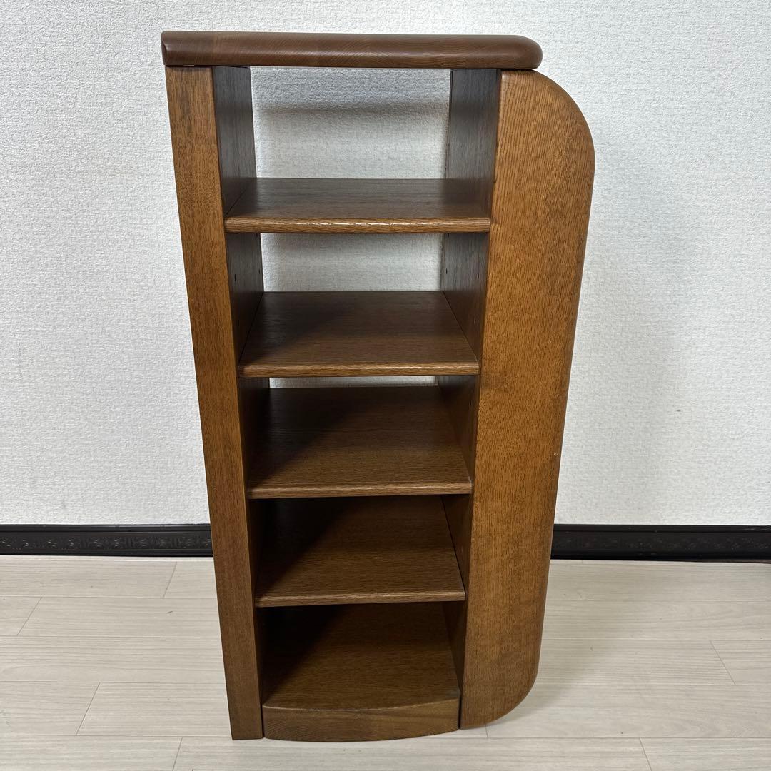 【展示品】浜本工芸 スリッパラック 木製 棚 花台 電話台 収納棚 ※i4※