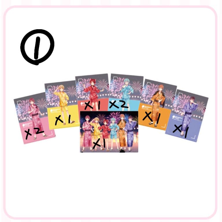 すとぷり クリアファイル