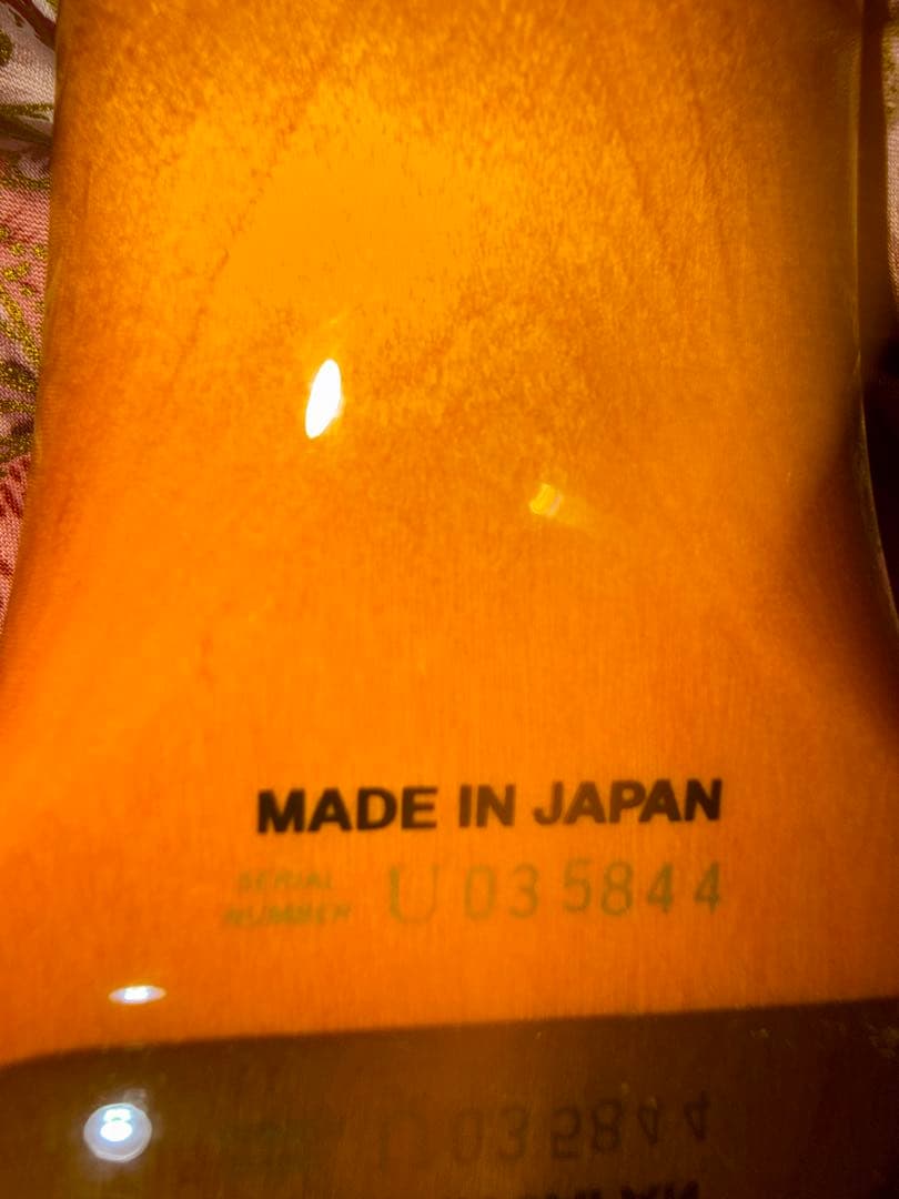 Fender japan ジャズマスター　Uシリアル