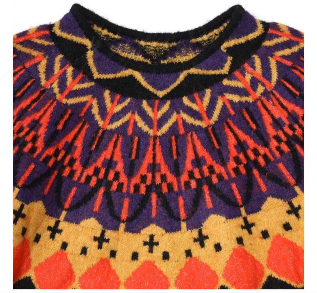 【新品未開封】Nordic Pattern Knit RADIO EVA