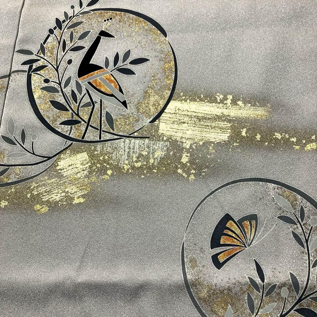 シックで上品。華やかな正絹袷訪問着単品、結婚式、卒業式、慶事など。