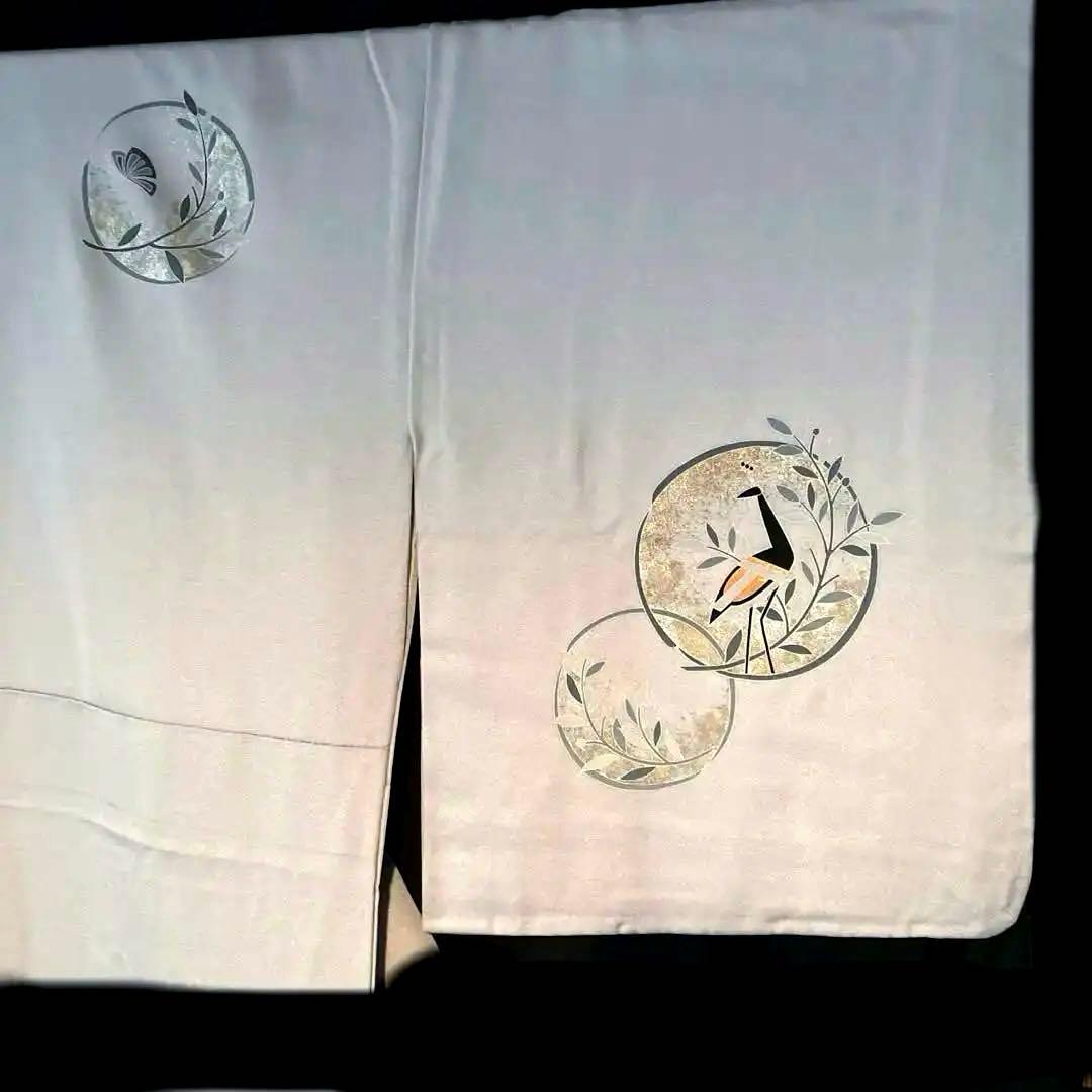 シックで上品。華やかな正絹袷訪問着単品、結婚式、卒業式、慶事など。