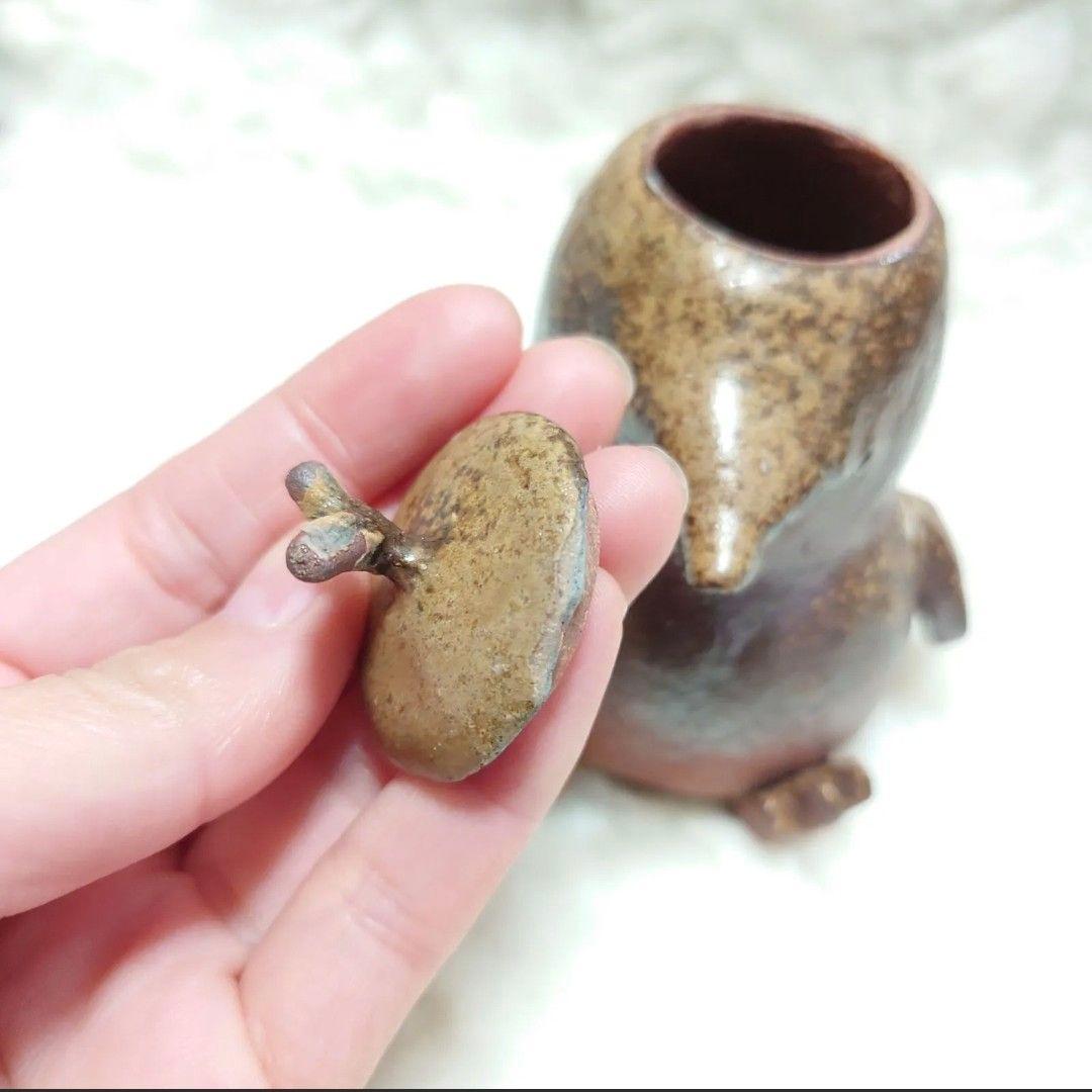 【2538】200.ぺんぎん　　…備前焼