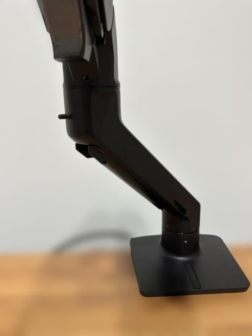 美品　エルゴトロン HX デスクモニターアーム マットブラック