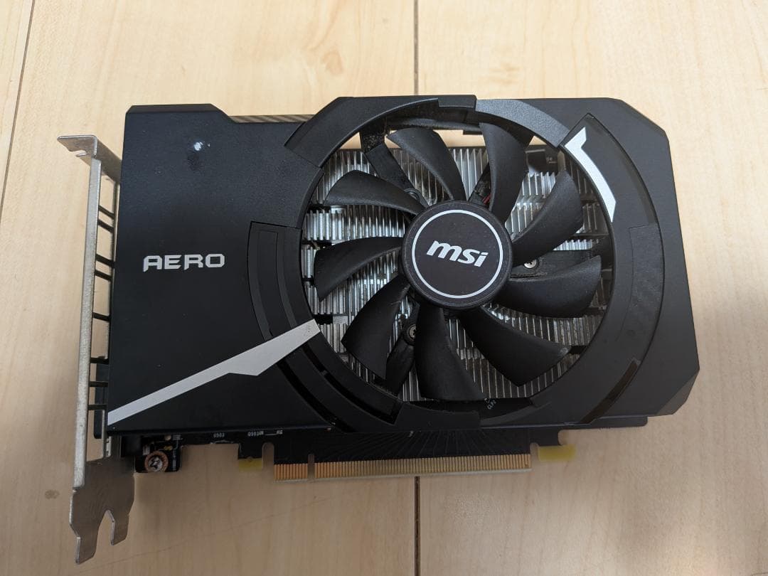 グラフィックボード・グラボ・ビデオカード MSI GeForce GTX 1650 AERO ITX