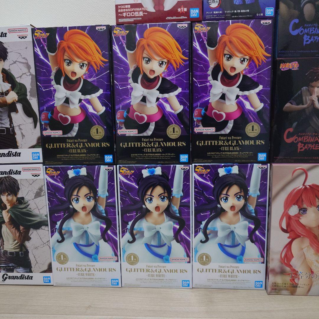 進撃の巨人などプライズフィギュアまとめ売り（15個）