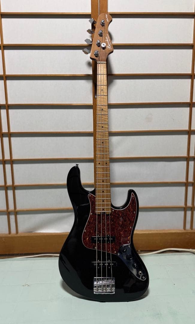 Bacchus WL4-STD ジャズベース ブラック