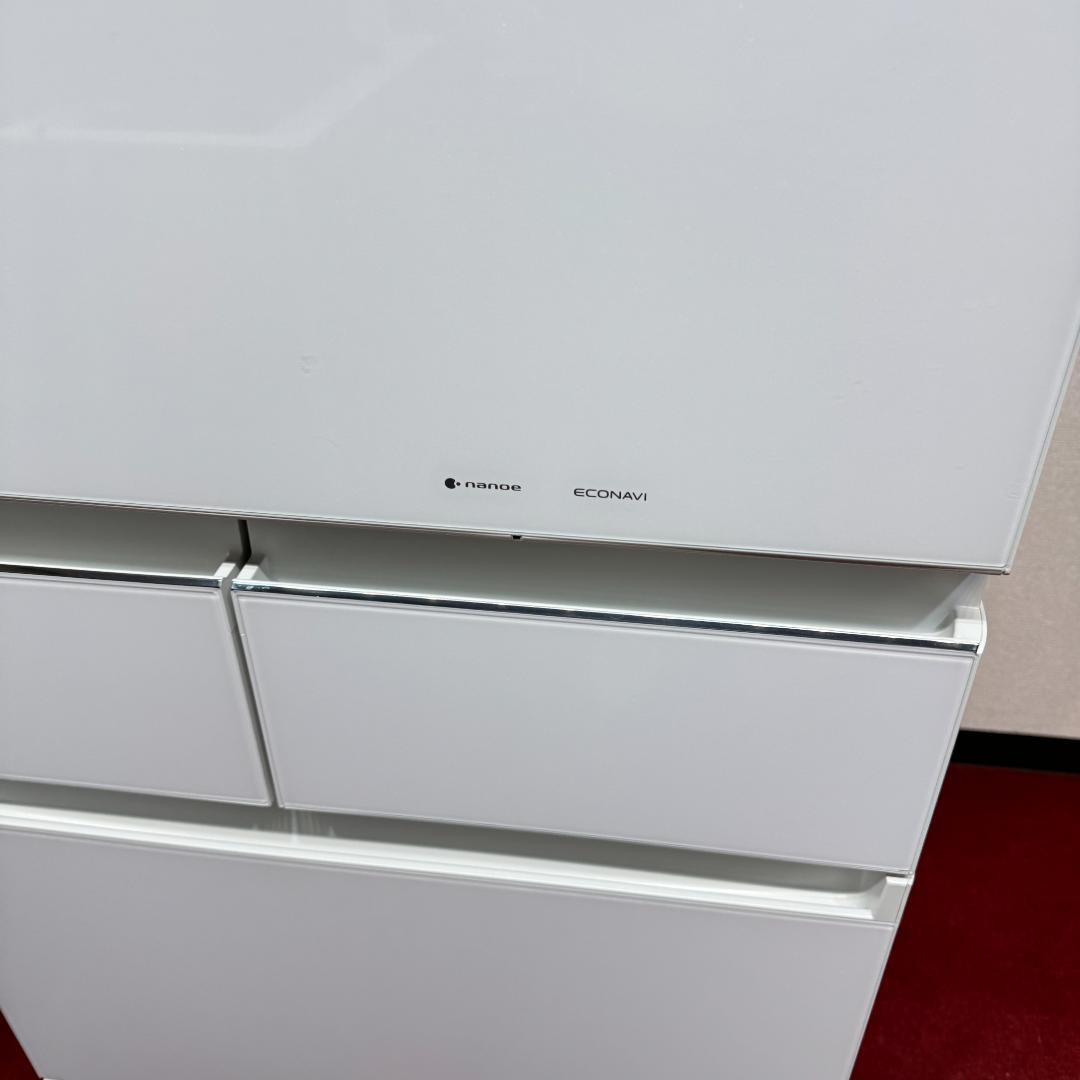 東京23区送料無料　美品パナソニック455L　2019年製ガラスドア　製氷機付き