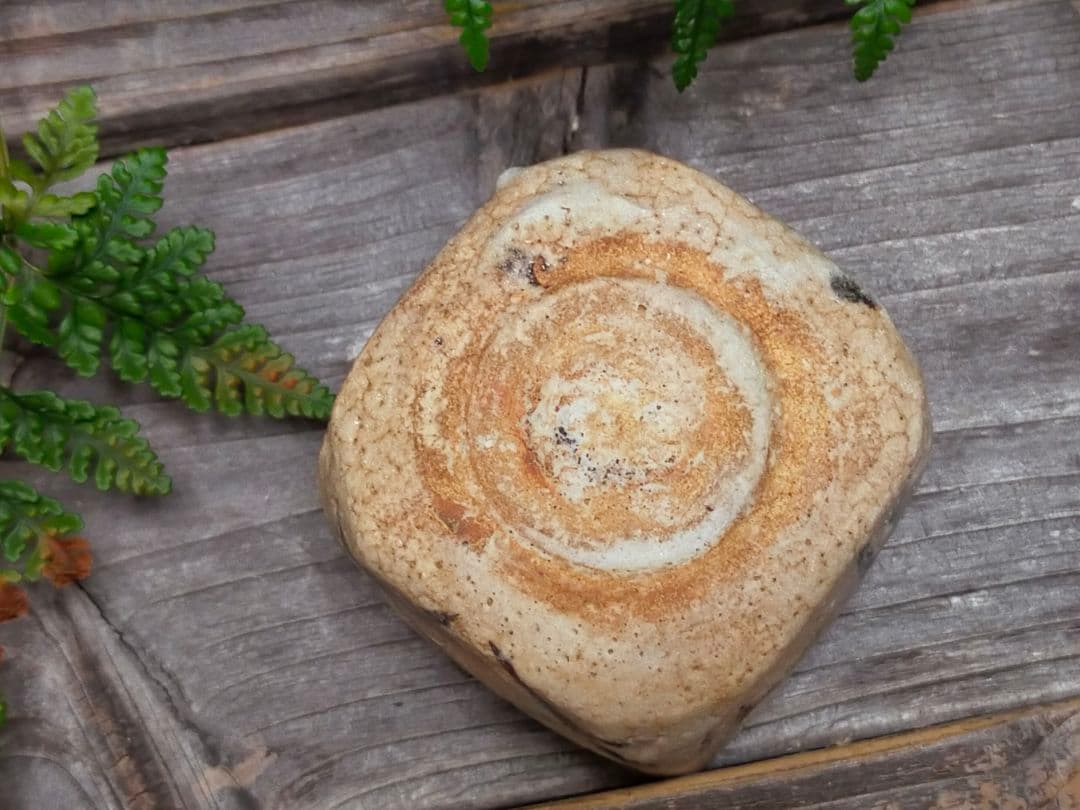 ♥絵志野　ぐい呑み　桐箱付き　⑰　志野　ぐい飲み　骨董品