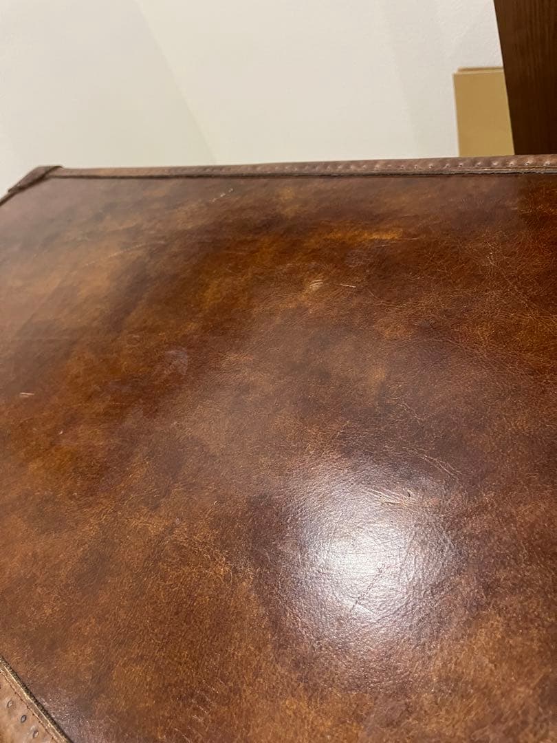 HALO 本革サイドボード ハロ トランクキャビネット レザー ヴィンテージ