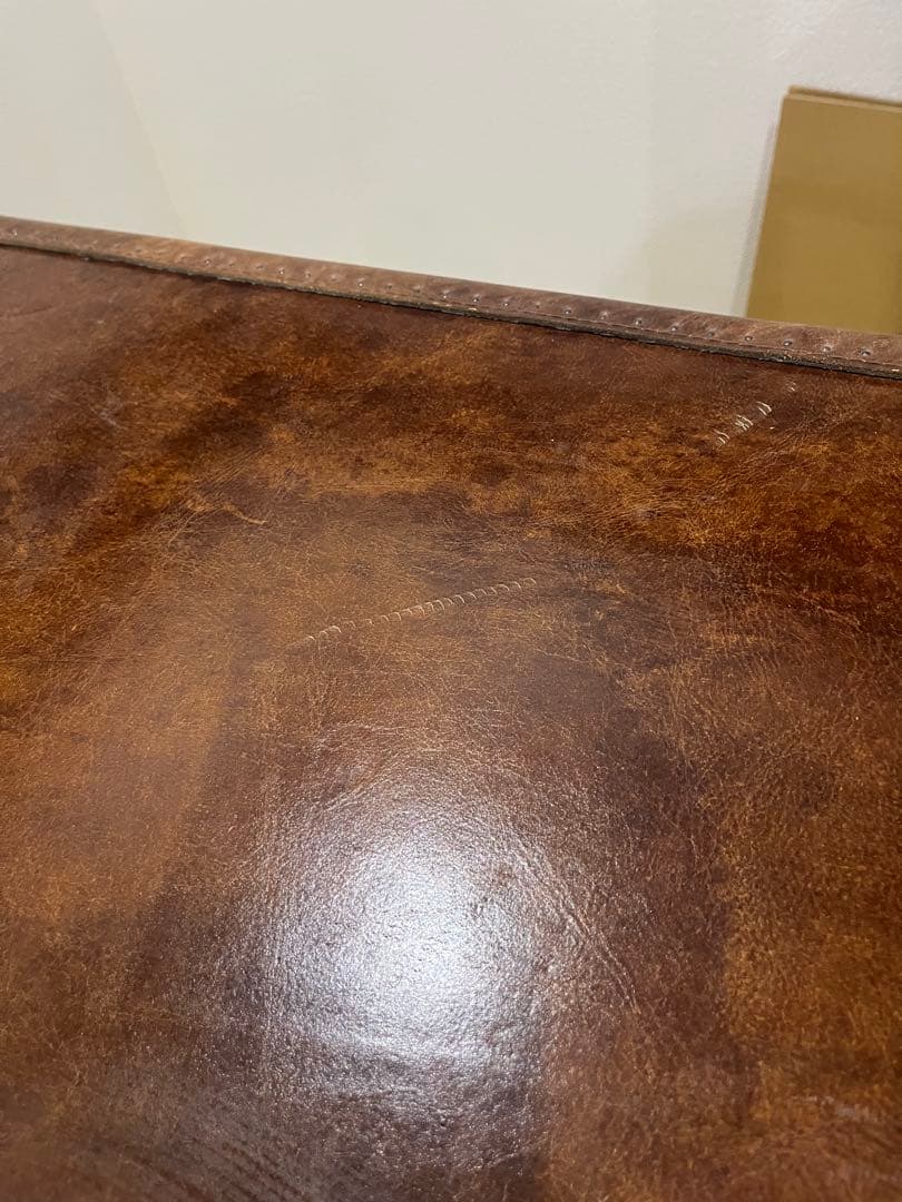 HALO 本革サイドボード ハロ トランクキャビネット レザー ヴィンテージ