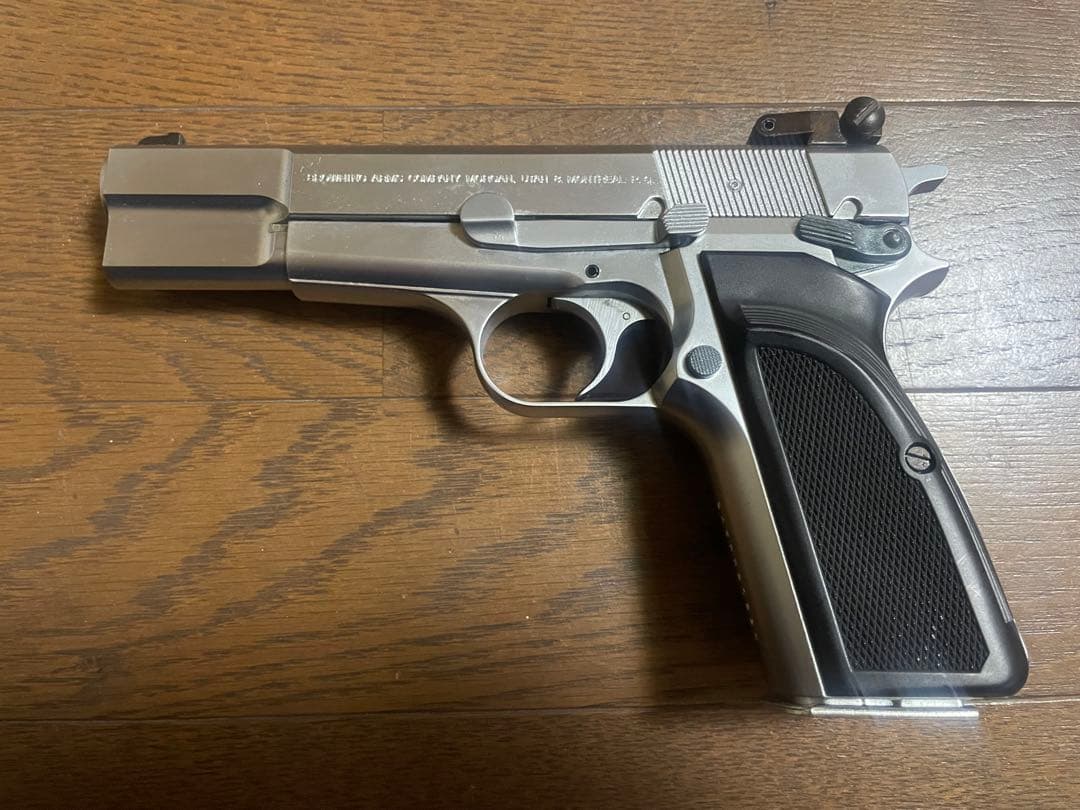 JAC ブローニング　ハイパワー 4つ　ウッドグリップ　スライド　他パーツ