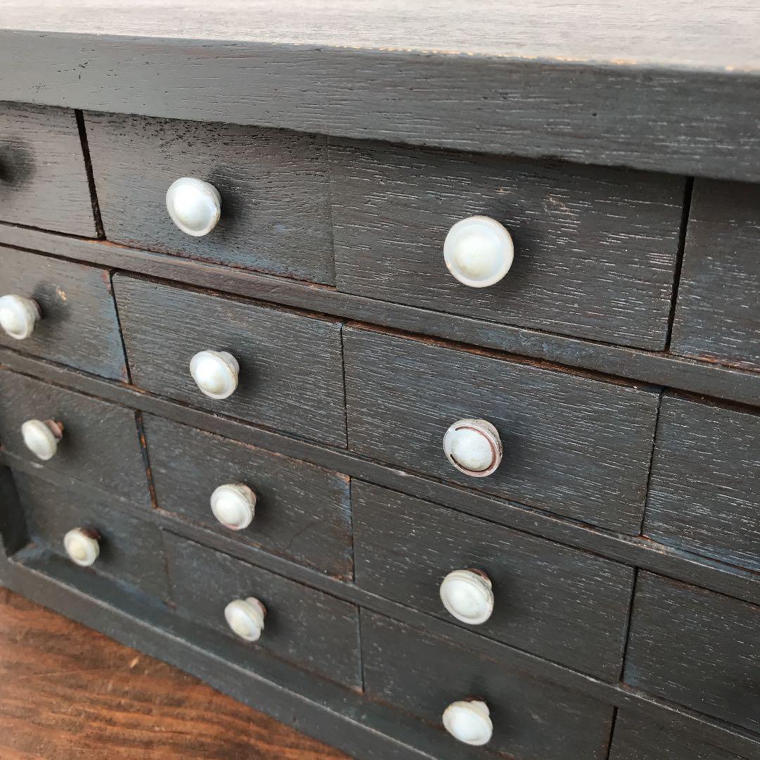 ヴィンテージ　16杯　小引き出し