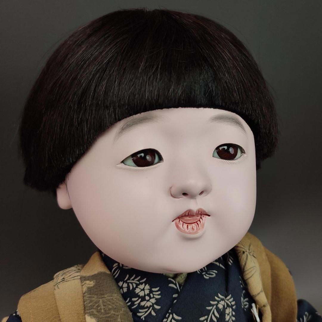 【松乾斎東光作】 幼人形 18号 男の子