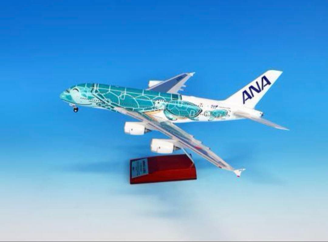 ANA エアバスA380フライングホヌ 1:200夏フェア17日まで開催中