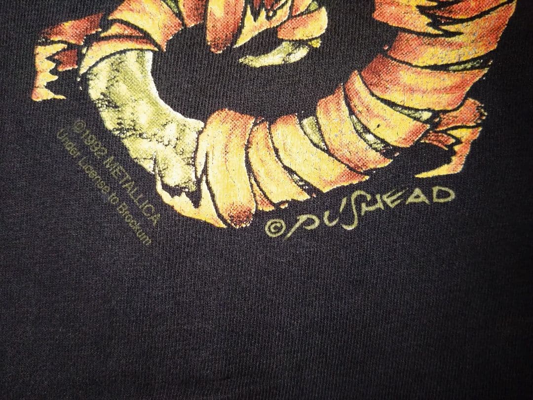 LLICA / メタリカ PUSHEAD / パスヘッド Tシャツ L