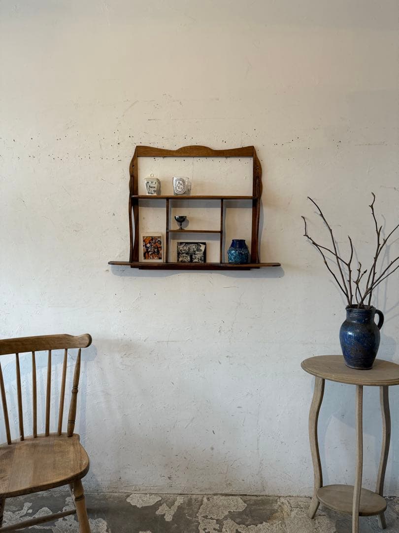 年末・年始SALE ビンテージ ウォールシェルフ　ウォールラック　飾り棚
