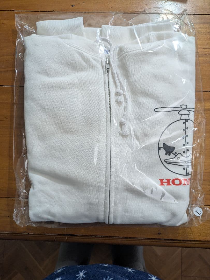 「DREAMSCOMETRUE　by Honda」 　ジップフーディー