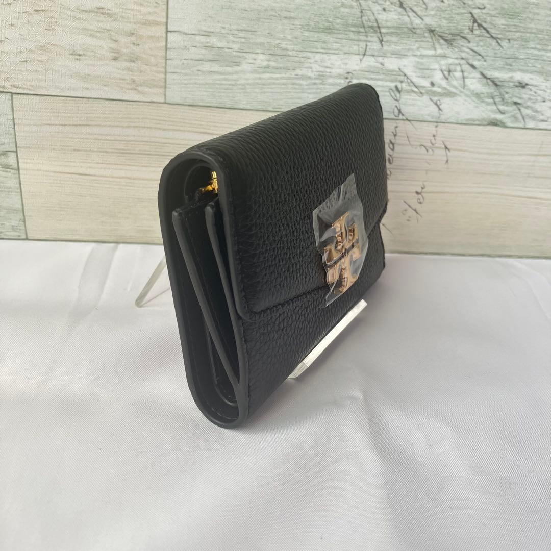 【値下交渉○】Tory Burch ブラック 三つ折り財布