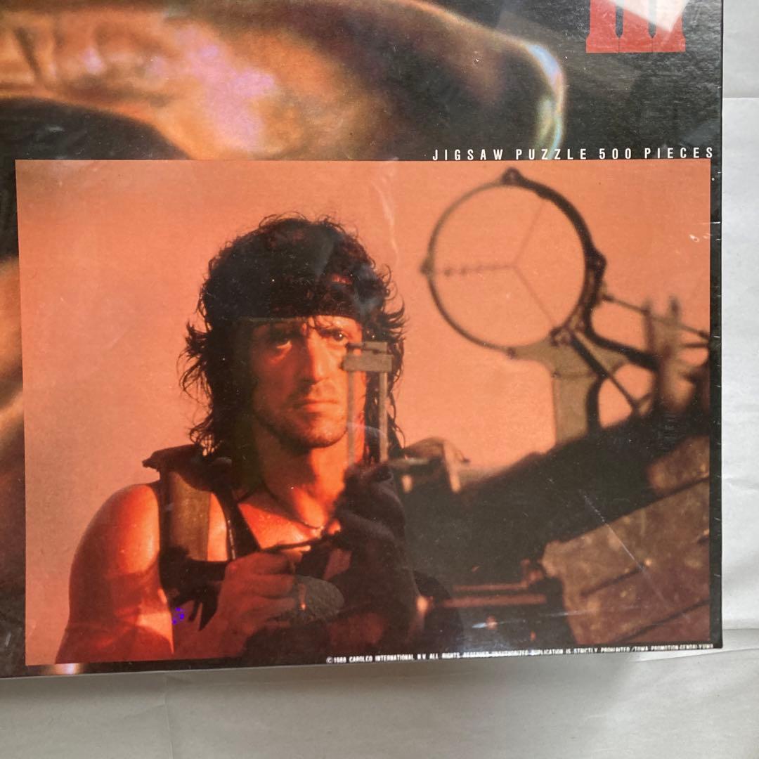ジグソーパズル500ピース　ランボー3 怒りのアフガン　シルベスター・スタローン