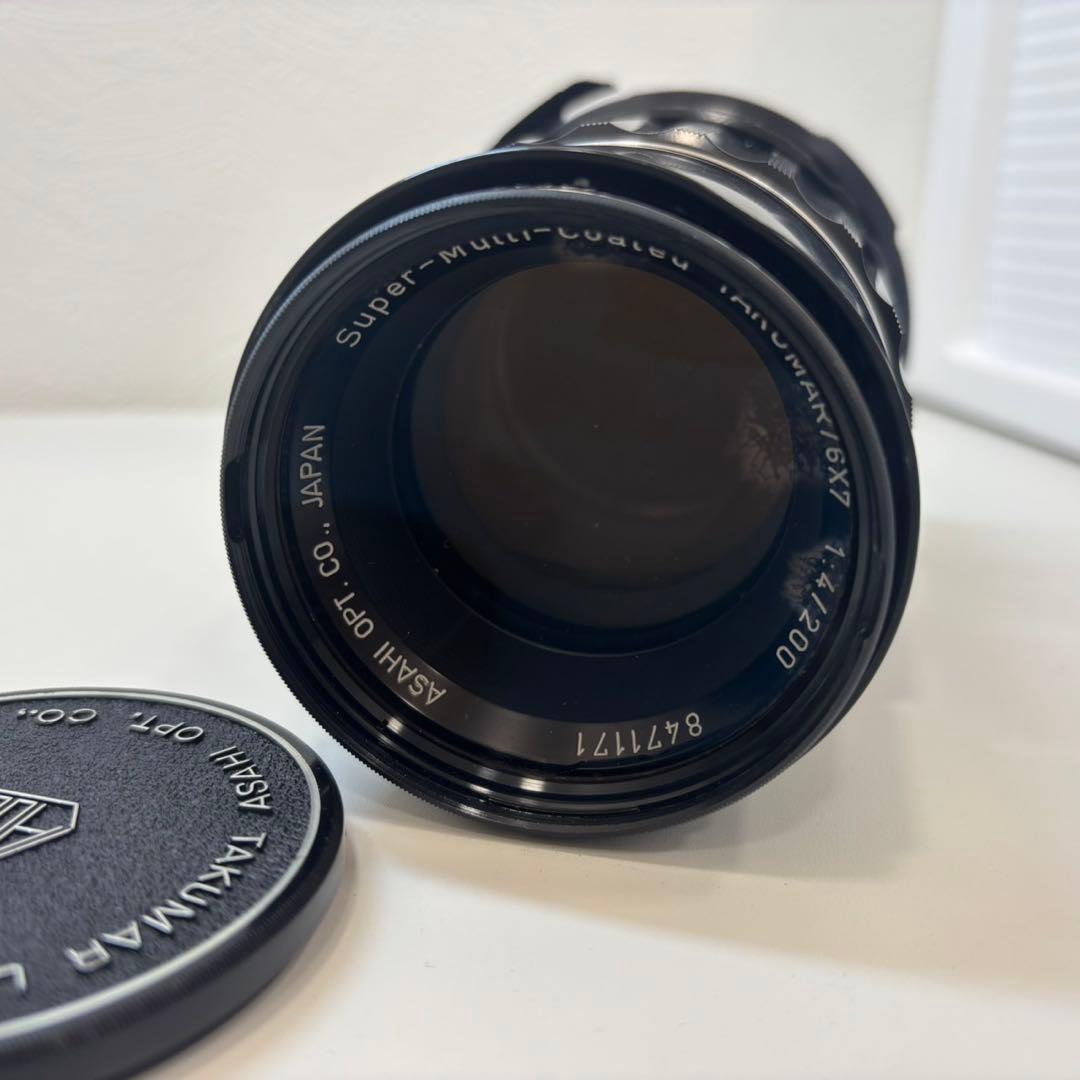 ASAHI PENTAX 6x7 中判フィルムカメラ バケペン