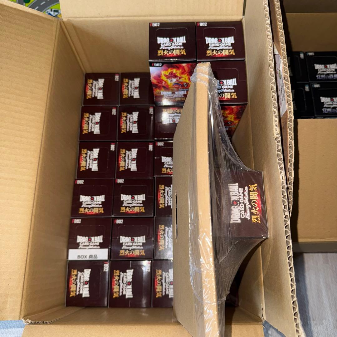 烈火の闘気、未開封、テープ付き28box