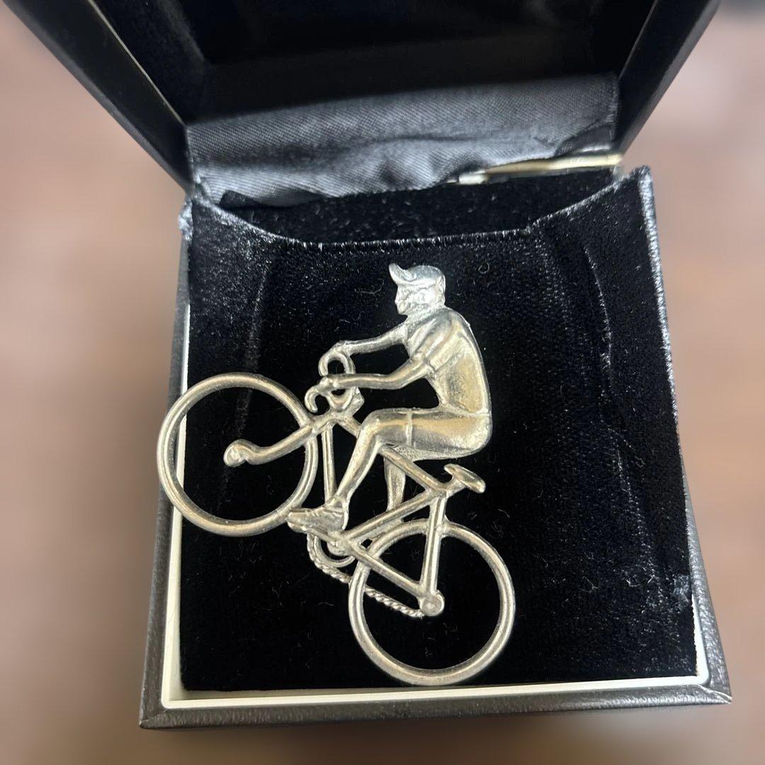 ヨウジヤマモトプールオム自転車ブローチ、ピン