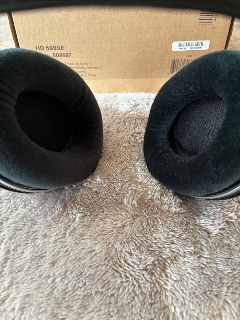 Sennheiser ヘッドホン 有線 HD 599 SE ブラック 【正規品】