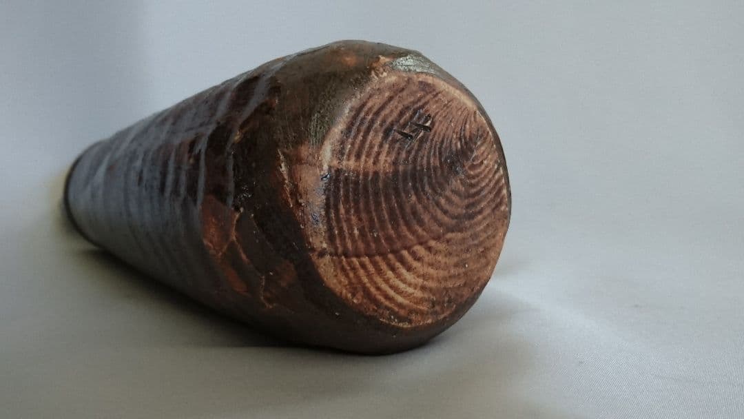 志野 織部 黄瀬戸 古美濃焼 花瓶 茶道具