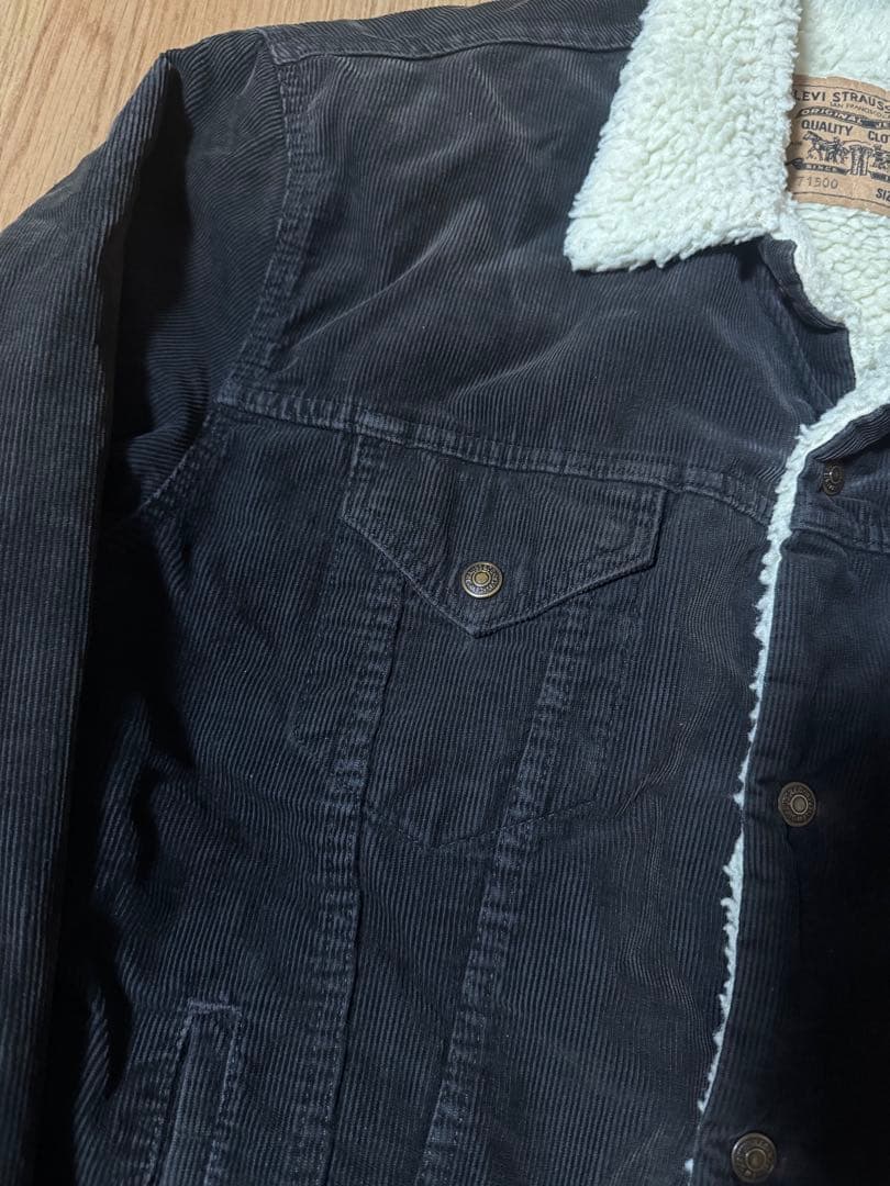 90s EURO Levi's 71500 コーデュロイ ボアジャケット XL
