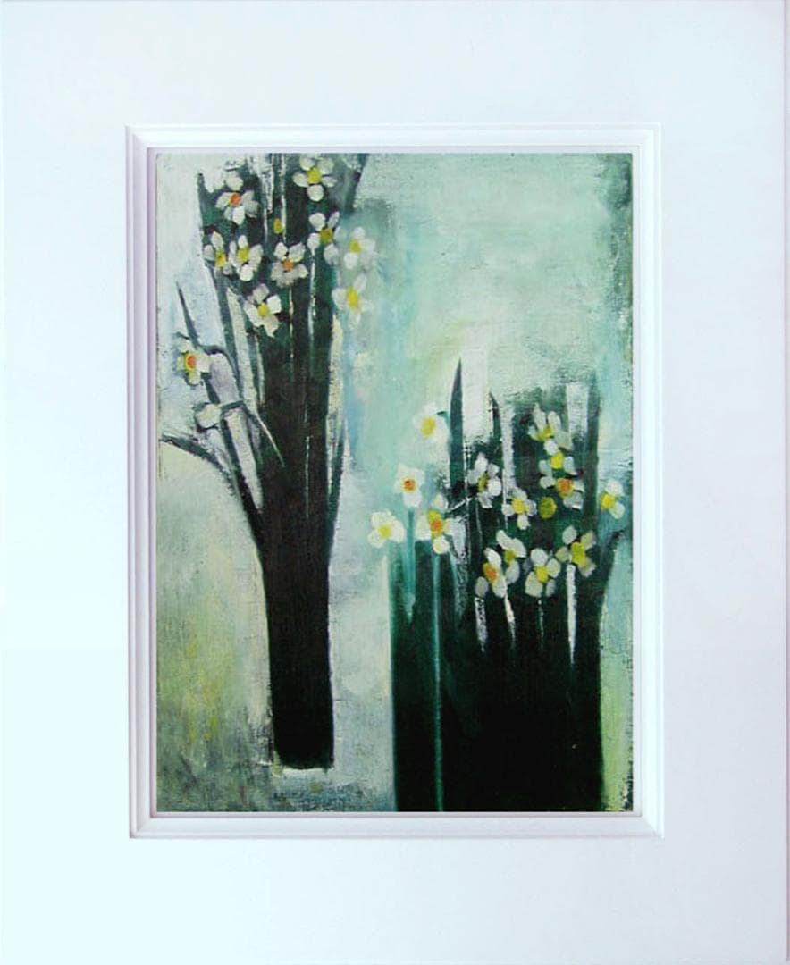 油絵 菅家令子 絵 絵画 インテリア 額付 (黒) F6-182023 花