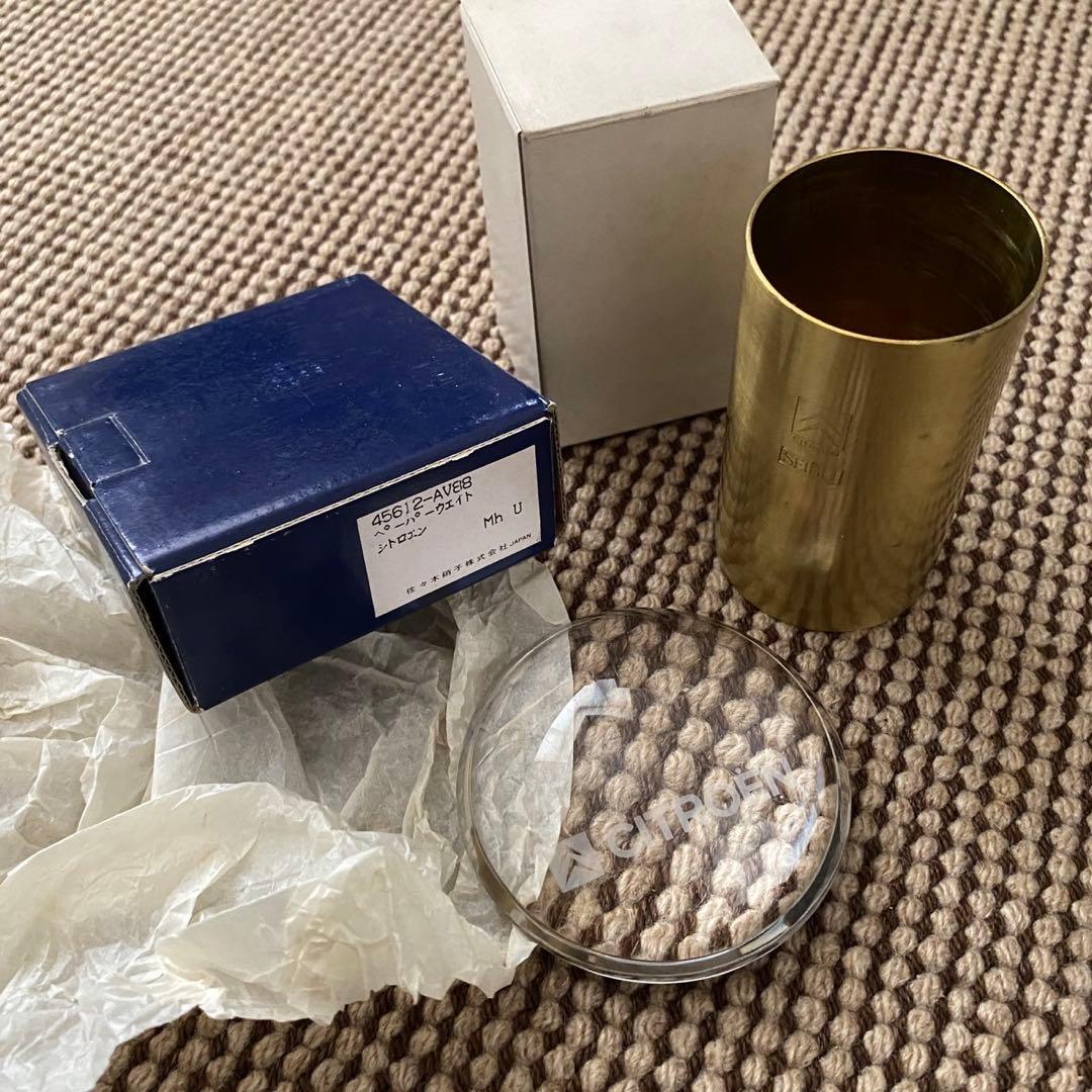 CITROËNxSEIBU限定ノベルティーオリジナルボックス付＆ペーパーウエイト