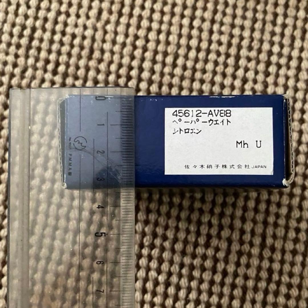 CITROËNxSEIBU限定ノベルティーオリジナルボックス付＆ペーパーウエイト