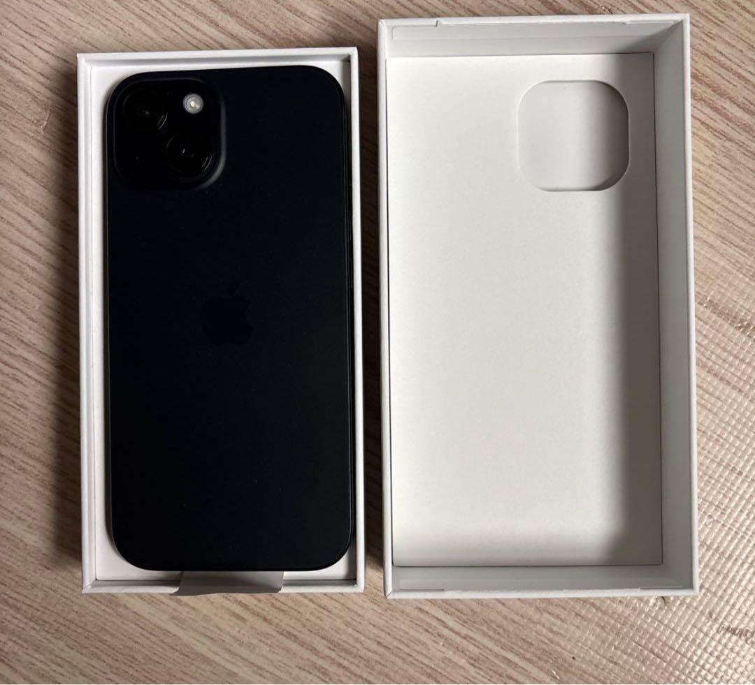 【ほぼ未使用】iPhone 15 128GB 本体ブルー