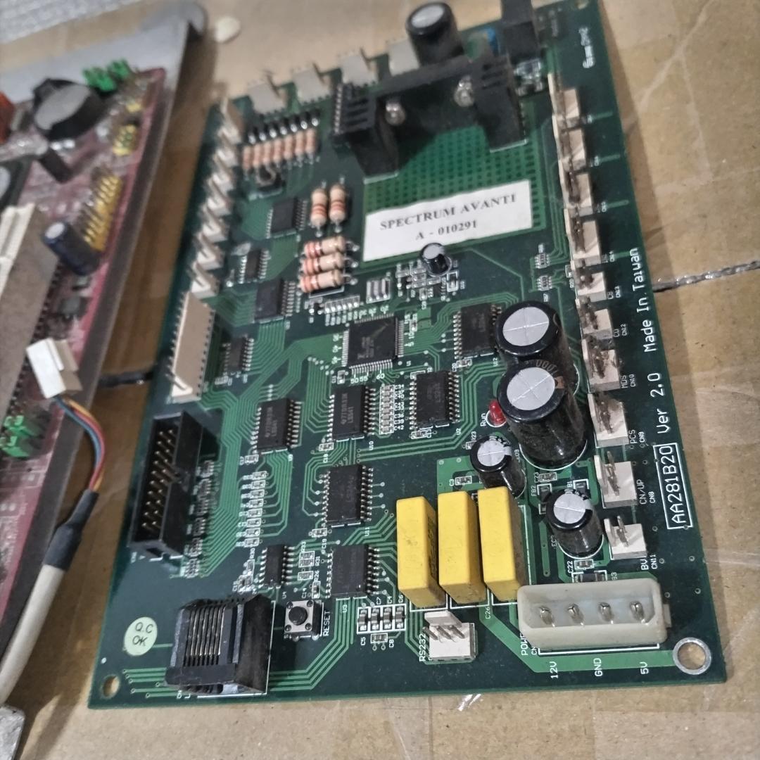 Spectrum e-TEC ダーツマシン　マザーボード　基板　USED　2