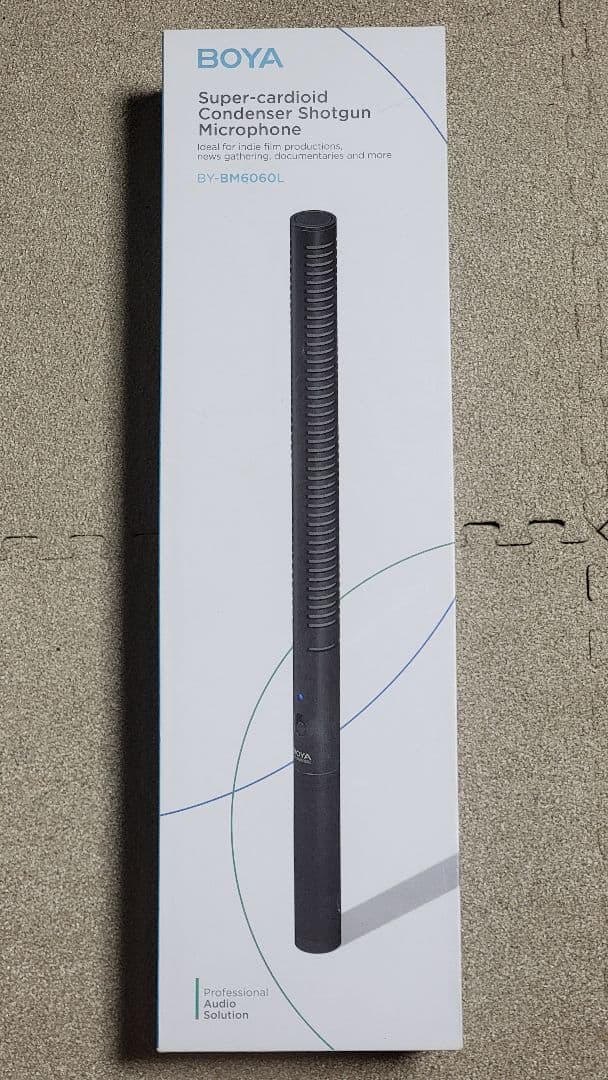 新品同様XLRガンマイク　BY-BM6060L　おまけケーブル付