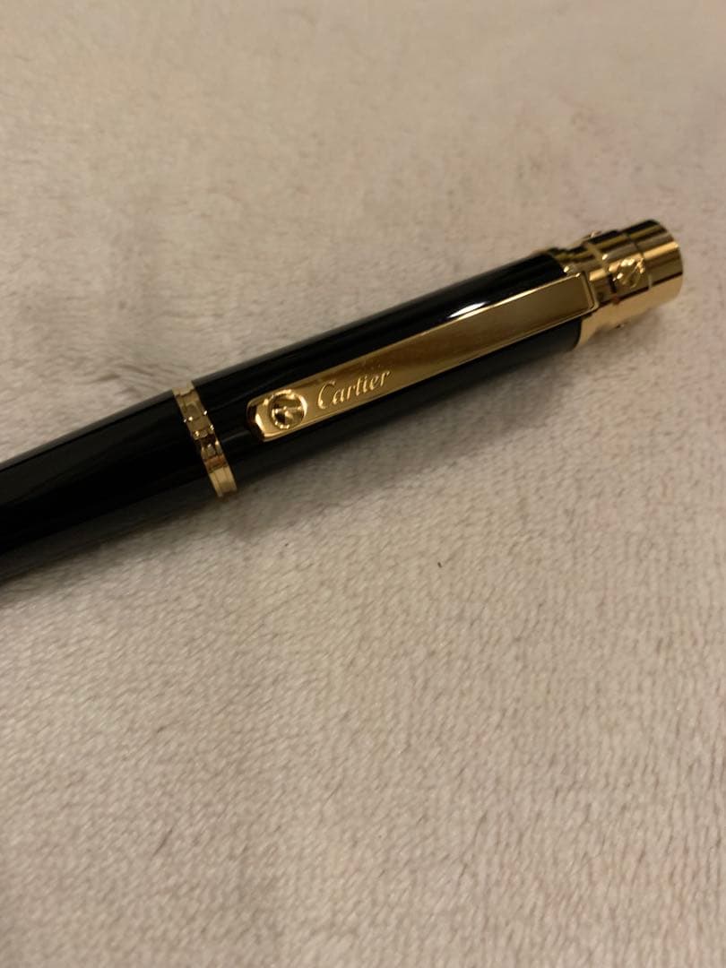 未使用品　カルティエボールペン　ブラック　calter