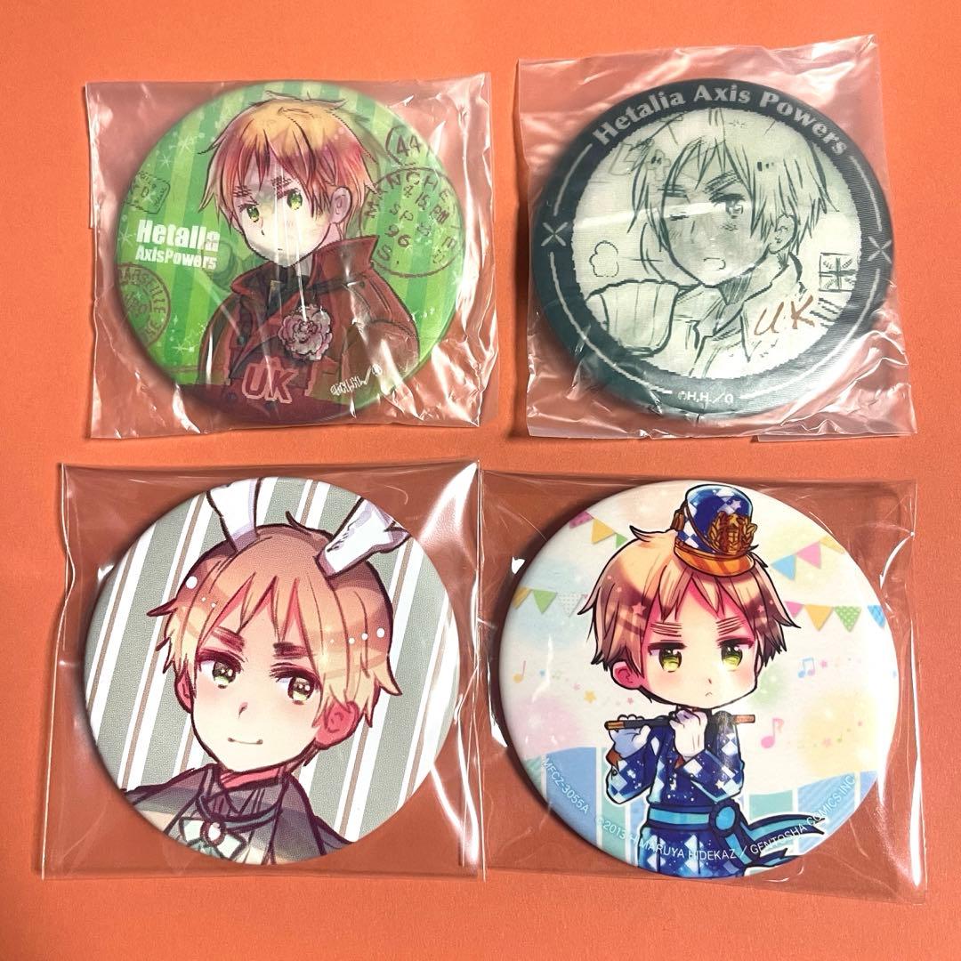 ヘタリア 缶バッジ イギリス