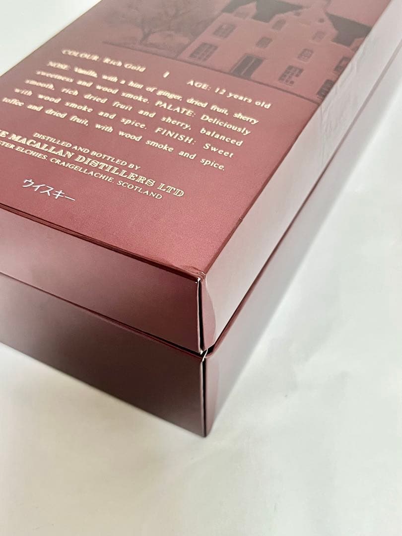 【新品】マッカラン　12年ギフトパック　旧ボトル　シェリーオークカスク
