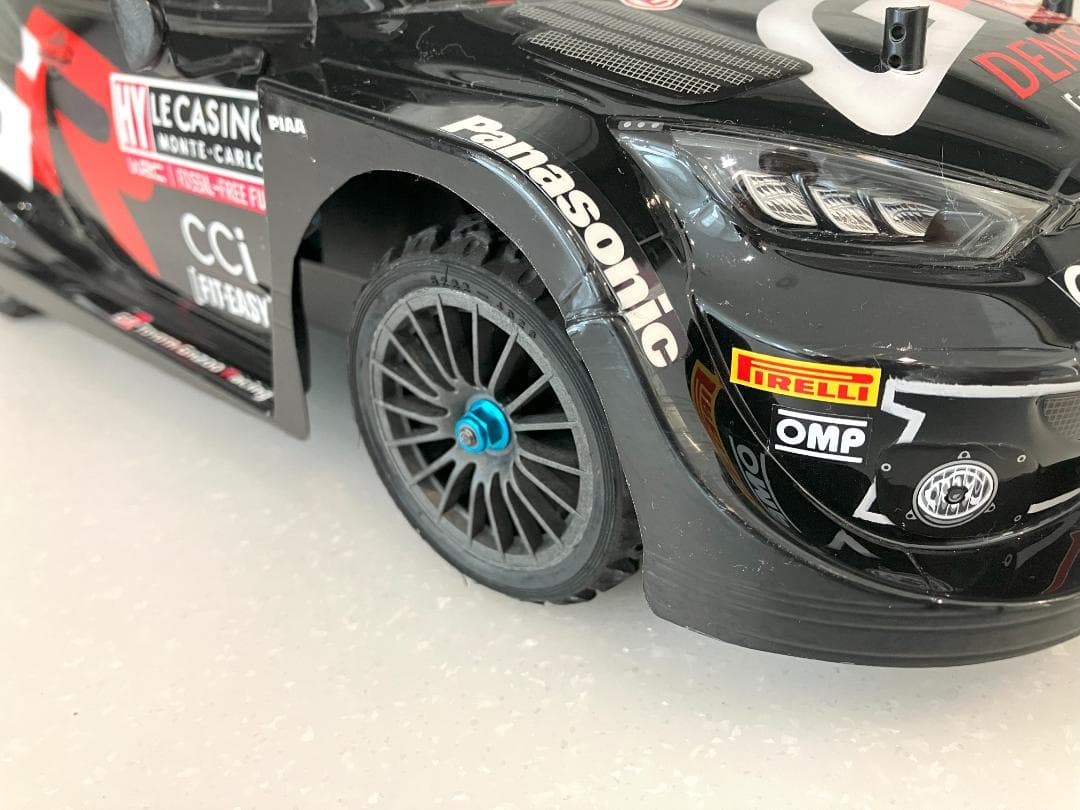 【中古】タミヤ　RCボディ　GRヤリス　WRC2024　モンテカルロ　オジェ