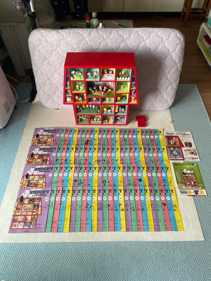 デアゴスティーニ つくってあつめる スヌーピー &フレンズ 1~100号 完成品
