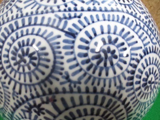 伊万里焼・蛸唐草大徳利